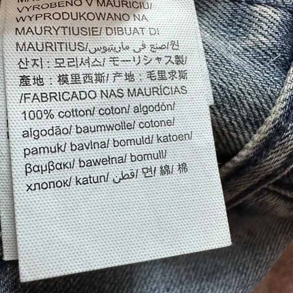 Calvin Klein distressed cut off jean shorts women’s 28 - Picture 6 of 6